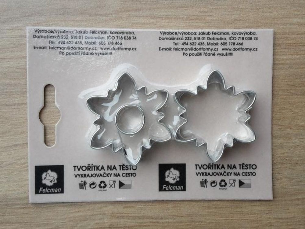Levně vykr. 0874 Růže, 4,1cm, 2ks /b.SKIN/