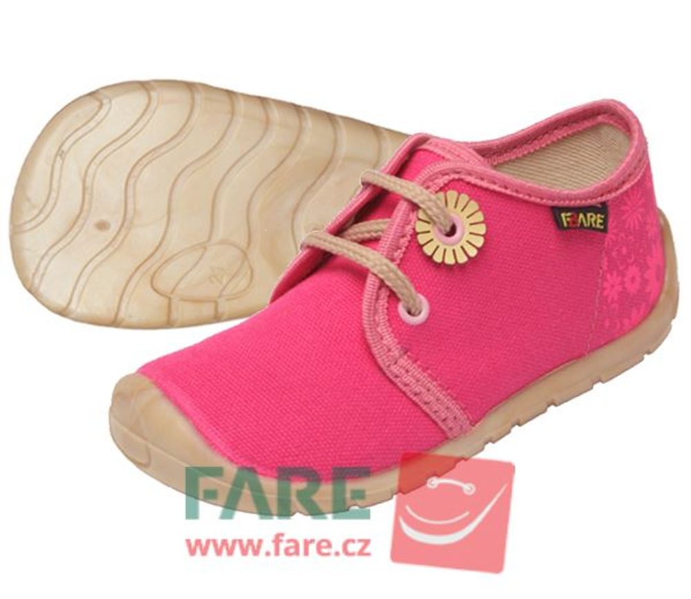 FARE BARE dětské tenisky 5011451 - FUCHSIA