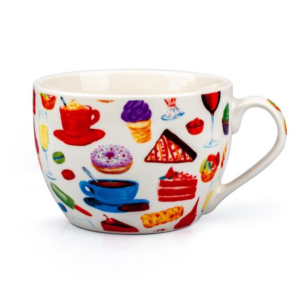 Levně TORO HRNEK 470ML SWEETS KERAMIKA 11,3X7X8CM
