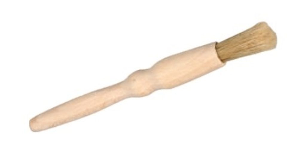 Levně mašlovačka 17,7cm-štěteček, kul., dř.rukoj.
