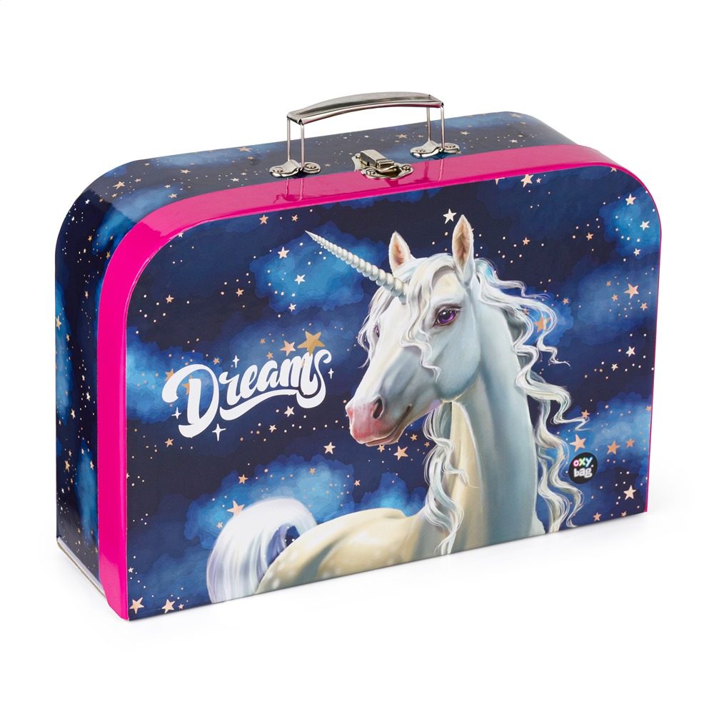 Levně Karton P+P 	Kufřík lamino 34 cm Unicorn 1