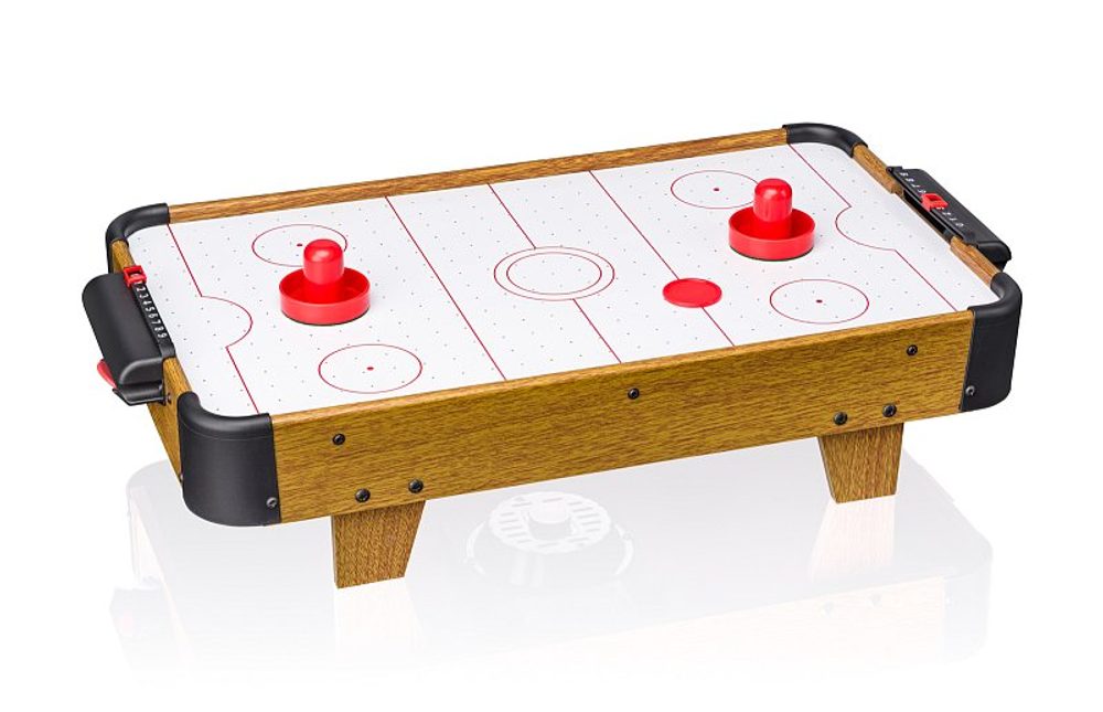 Levně POPULAR Hra stolní dřevěná - Air hockey