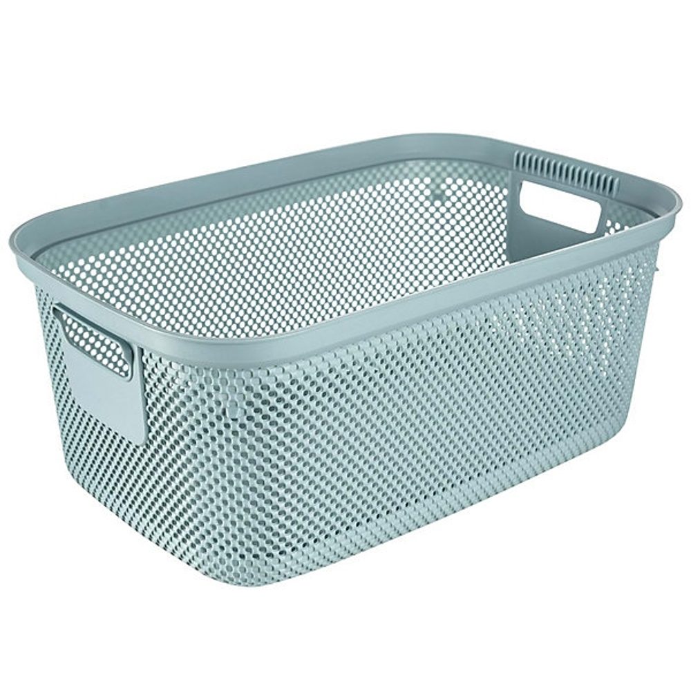 koš 30,0l na čisté pr., BOSSE, sev.modrý, 53x34,5x22,5cm, plast