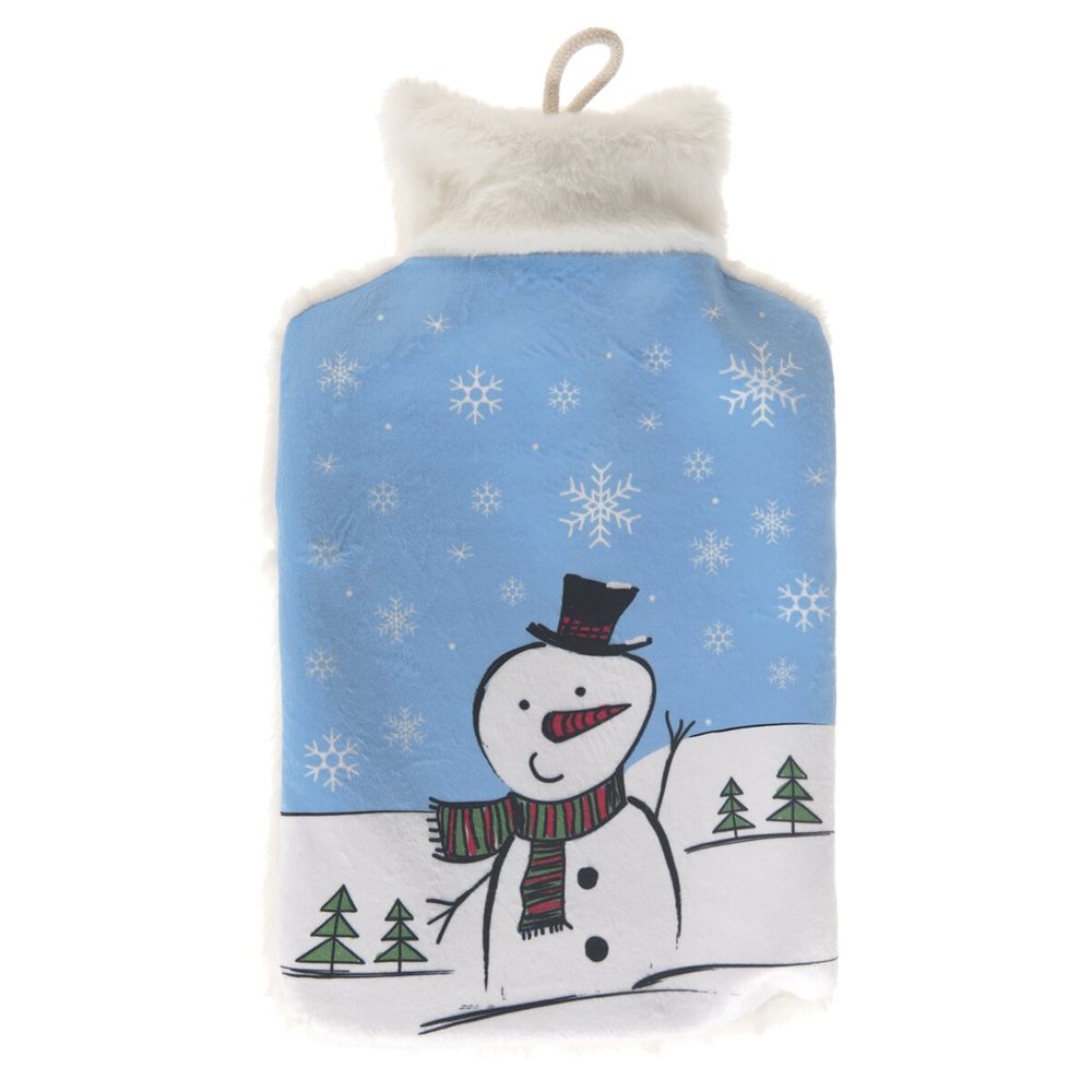Levně Termofor guma/polyester sněhulák 1,6 l