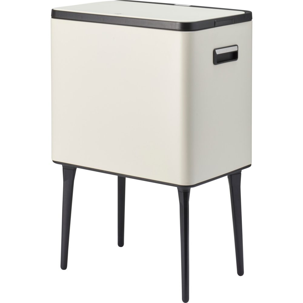 EXCELLENT HOUSEWARE Odpadkový koš s dotykovým otevíráním 35 l matná krémová KO-C88000040