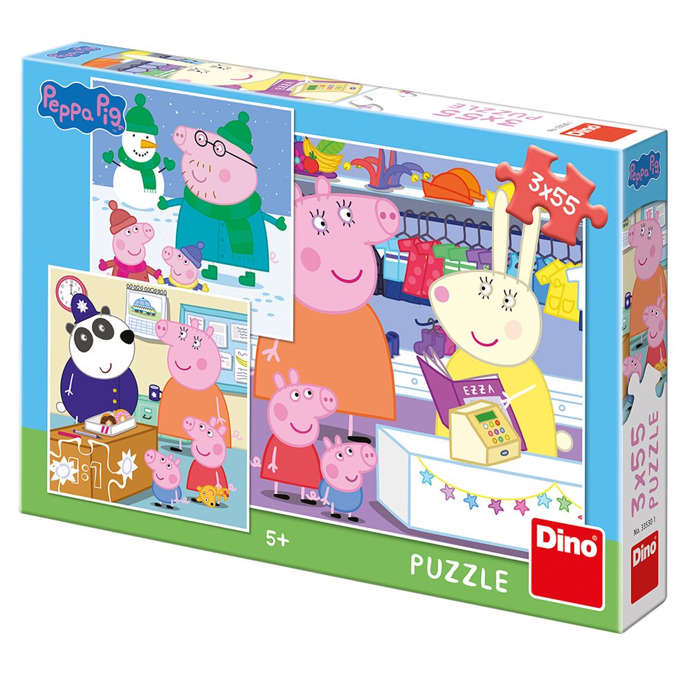 Levně Dino Peppa Pig: Veselé odpoledne 3X55D
