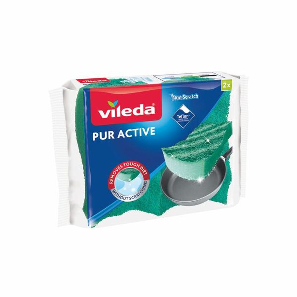 Levně vileda HOUBIČKA STŘEDNÍ VILEDA PUR ACTIVE 2KS