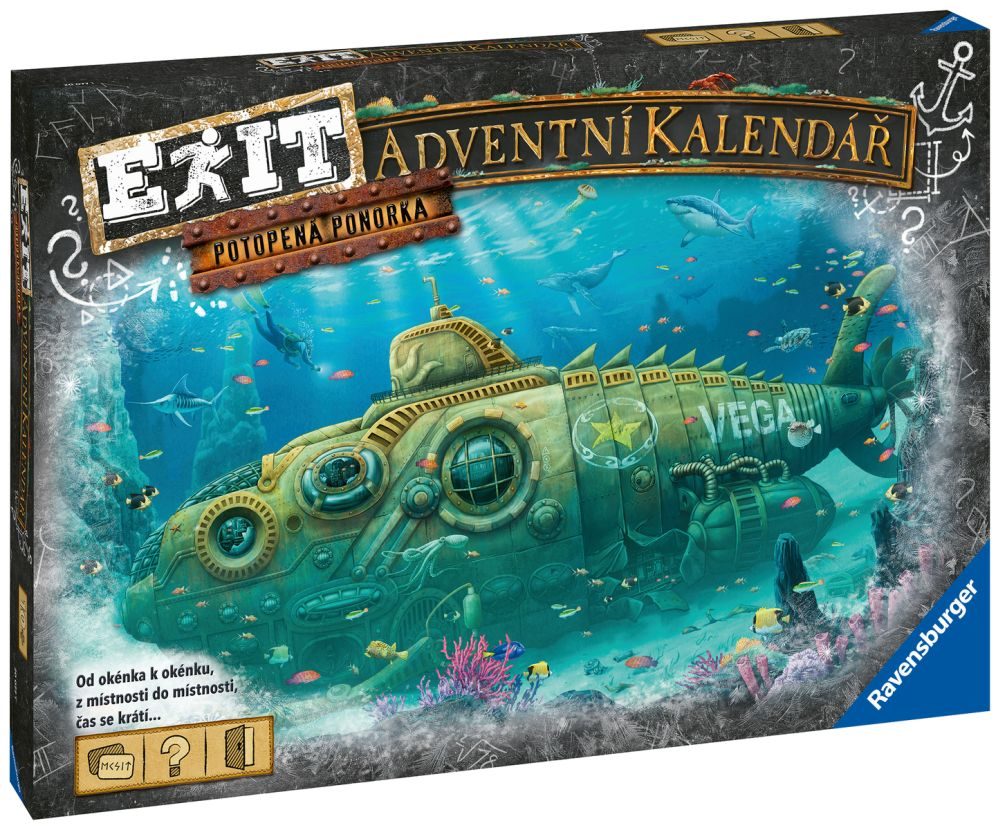 Levně EXIT Adventní kalendář Ponorka