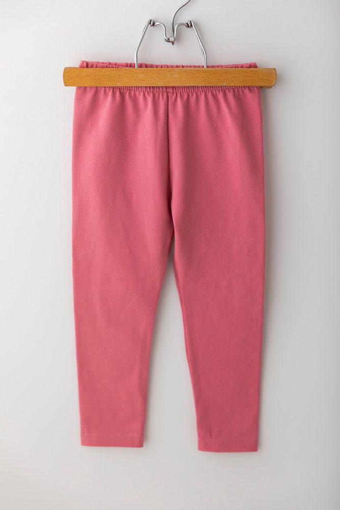 Levně Lily Grey Legíny Lily Grey jednobarevné tm.starorůžová - 98