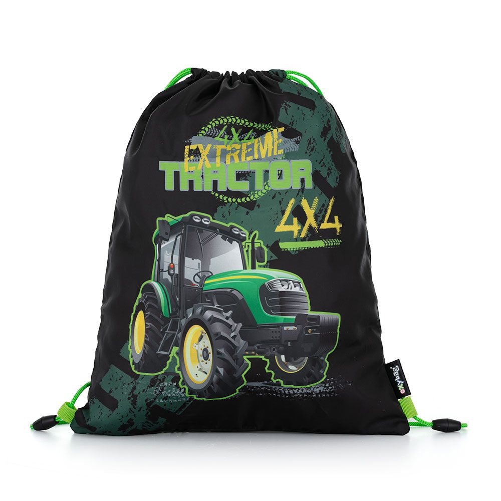 Levně Karton P+P Sáček na cvičky traktor