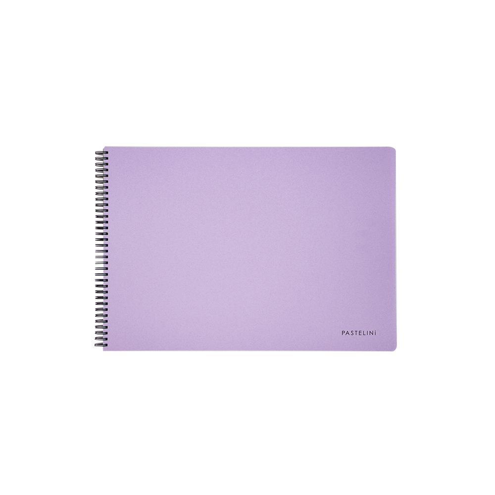 Levně Skicák A4 tw,40 listů, 190g PASTELINI fialová