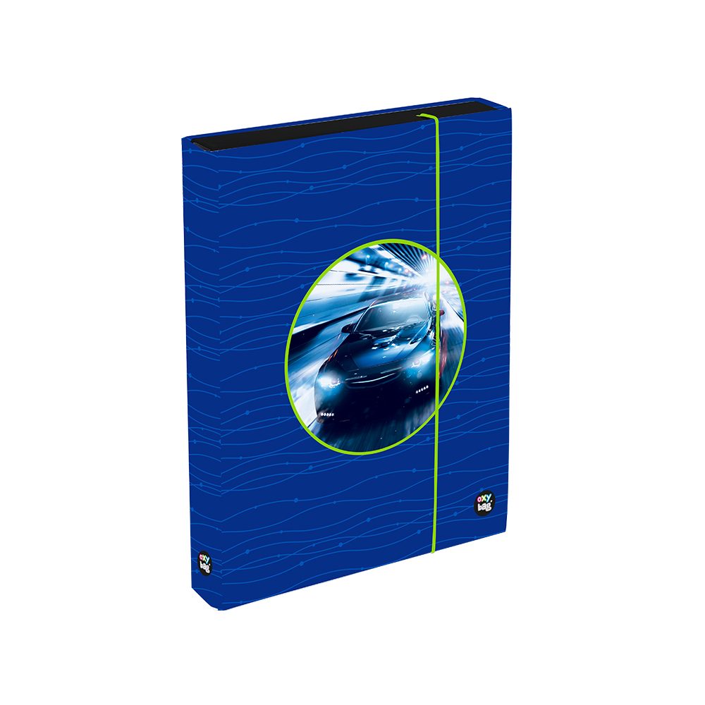 Levně Oxybag Box na sešity A4 Jumbo OXY Sherpy Blue