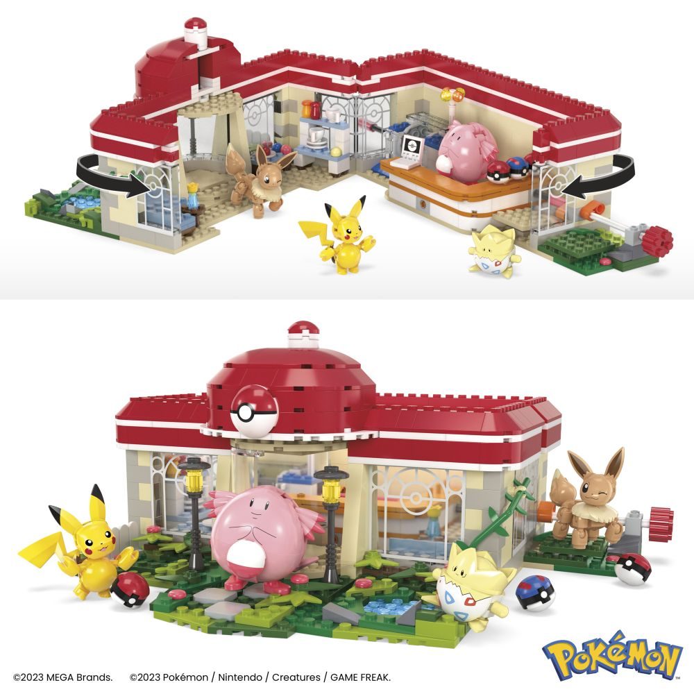 Levně MEGA POKÉMON POHYBLIVÉ CENTRUM POKÉMONŮ