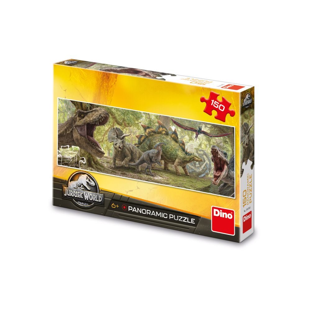 Levně Dino JURSKÝ SVĚT 150 panoramic Puzzle