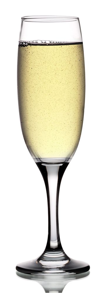 Levně sklen. 220ml, 6ks, EMPIRE v.21,cm-šampus