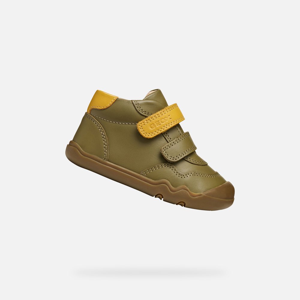 Levně Geox Steppieup Khaki pro první krůčky - 23