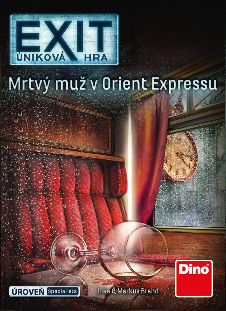 Levně Dino ÚNIKOVÁ HRA: MRTVÝ MUŽ V ORIENT EXPRESU Párty hra