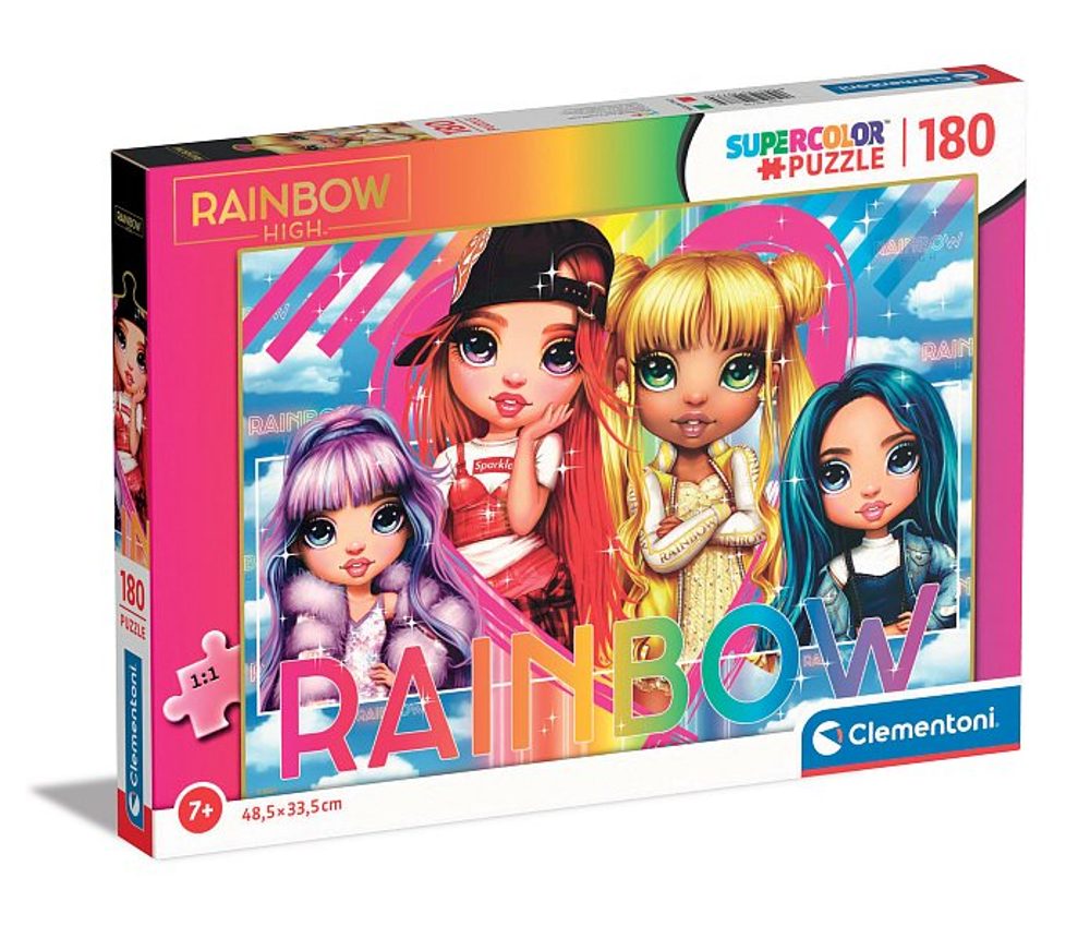 Levně CLEMENTONI Puzzle 180 - Rainbow High 2