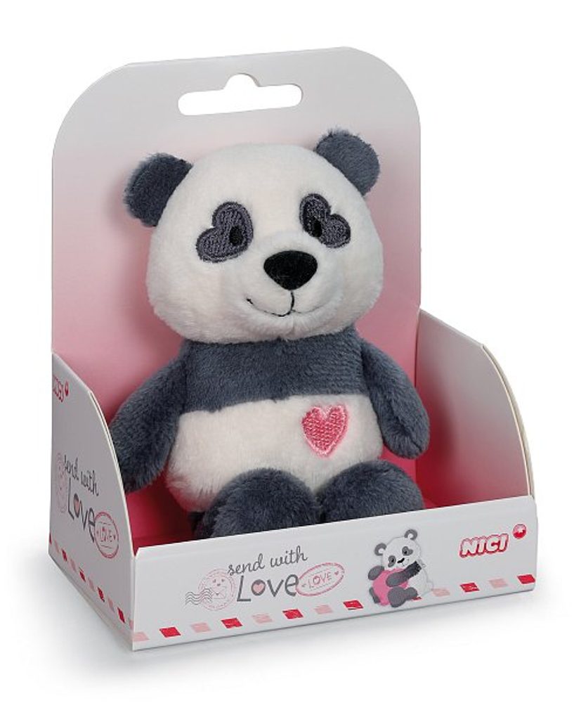 Levně NICI plyš Panda Love 12cm, v dárkové krabičce