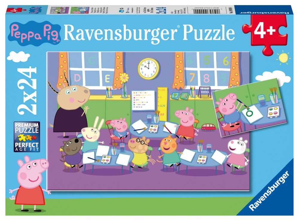 Levně Prasátko Peppa 2x24 dílků