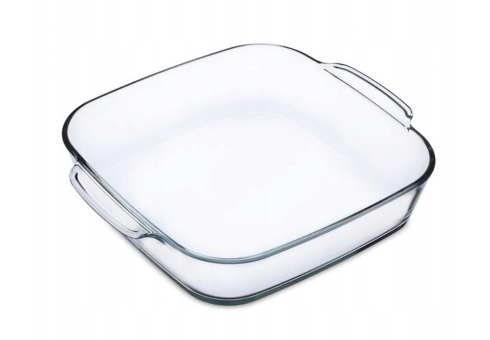 Levně mísa 2,3l hran.čtverc. 24x24(28 ucha)x6,5cm, var.sklo,zapék. SIMAX