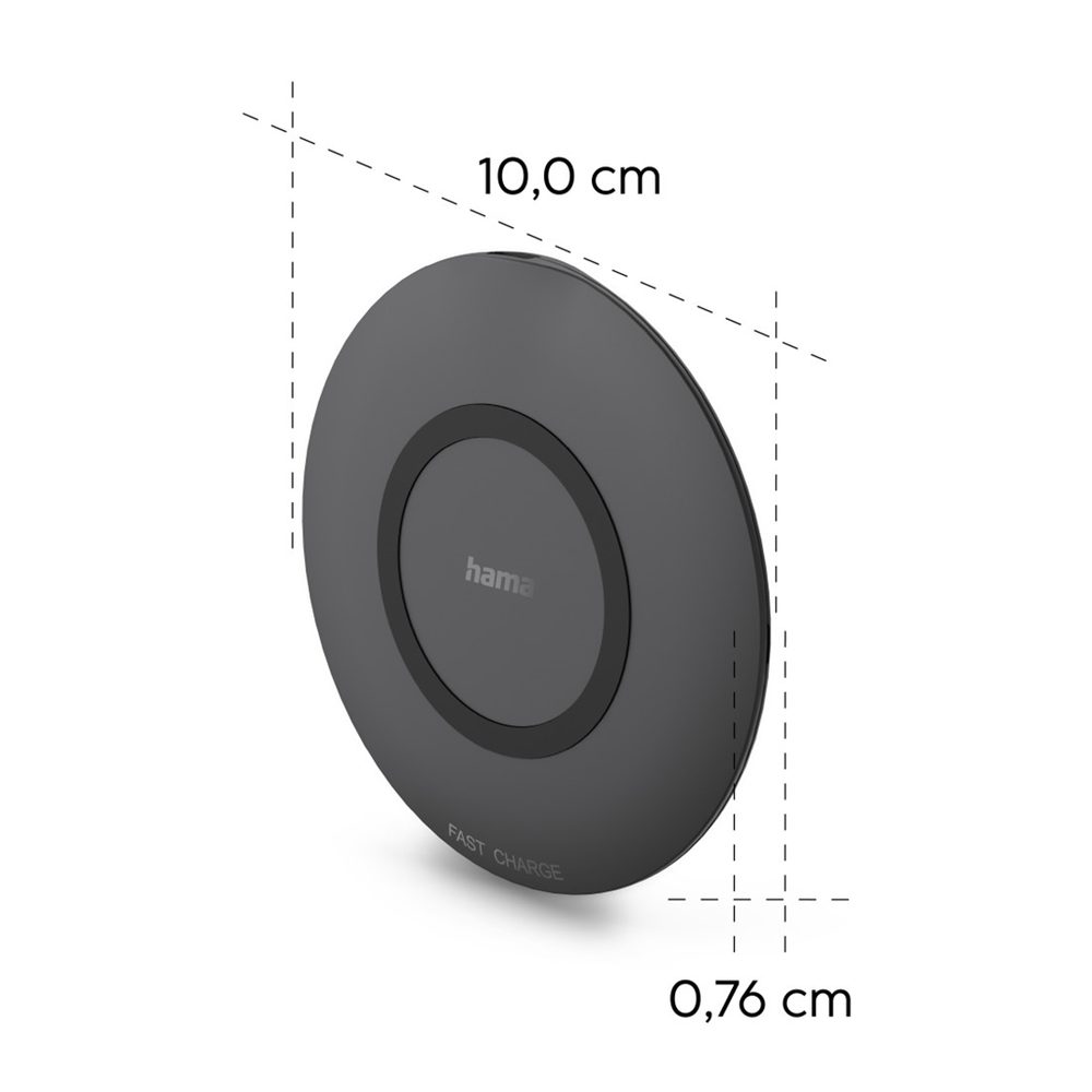 Hama bezdrátová nabíječka Qi 15 W (obrázek 10)