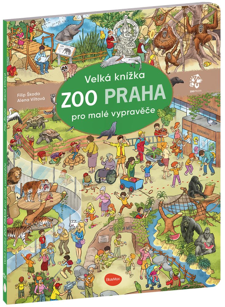 Levně Velká knížka ZOO PRAHA pro malé vypravěče