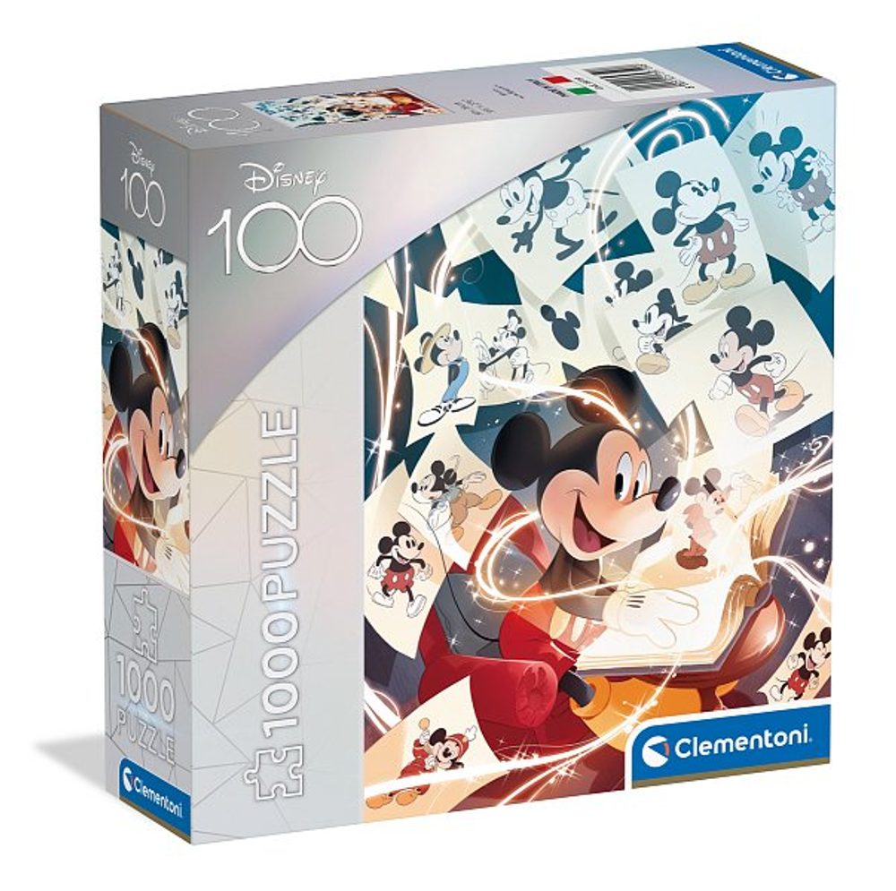 Levně CLEMENTONI Puzzle 1000 dílků - Disney Mickey - Oslava
