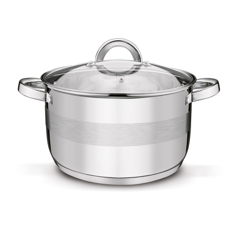 Levně hrnec d28cm+PO sklo, ( 9,0l) ROGER, indukce, NR