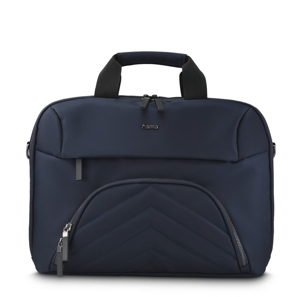 Levně Hama Premium Lightweight, brašna na notebook, 34-36 cm (13,3"-14,1"), recyklovaný PET, tmavomodrá