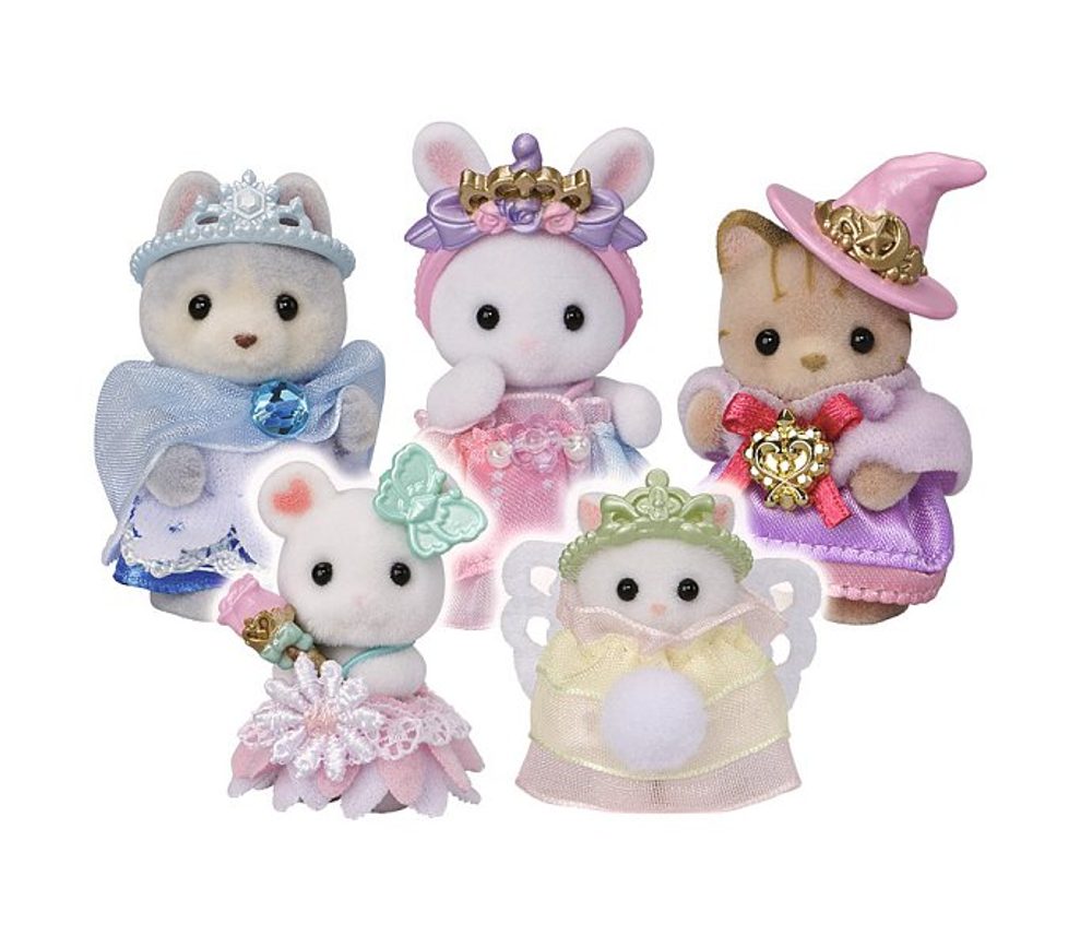 Levně Sylvanian family Baby princezny, 5 figurek