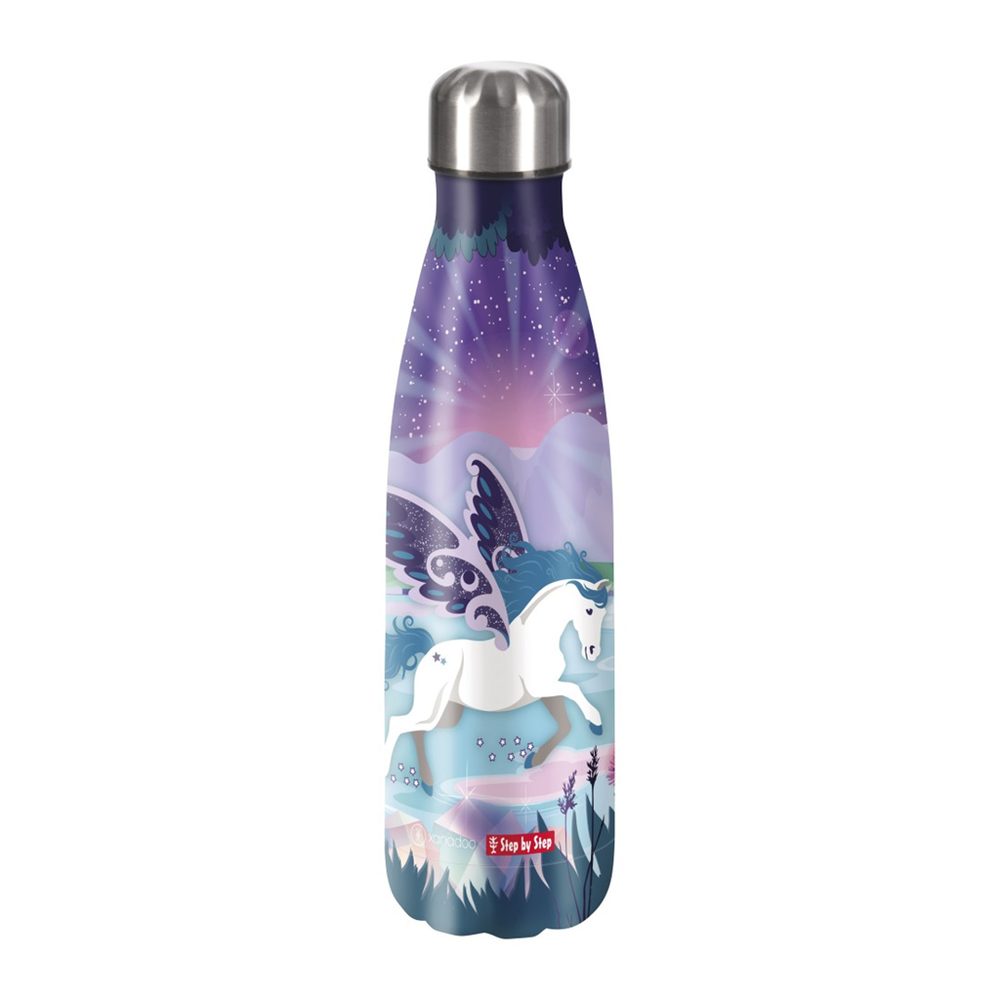 Levně Izolovaná láhev na pití z nerezové oceli 0,5 l, Dreamy Pegasus Shadow