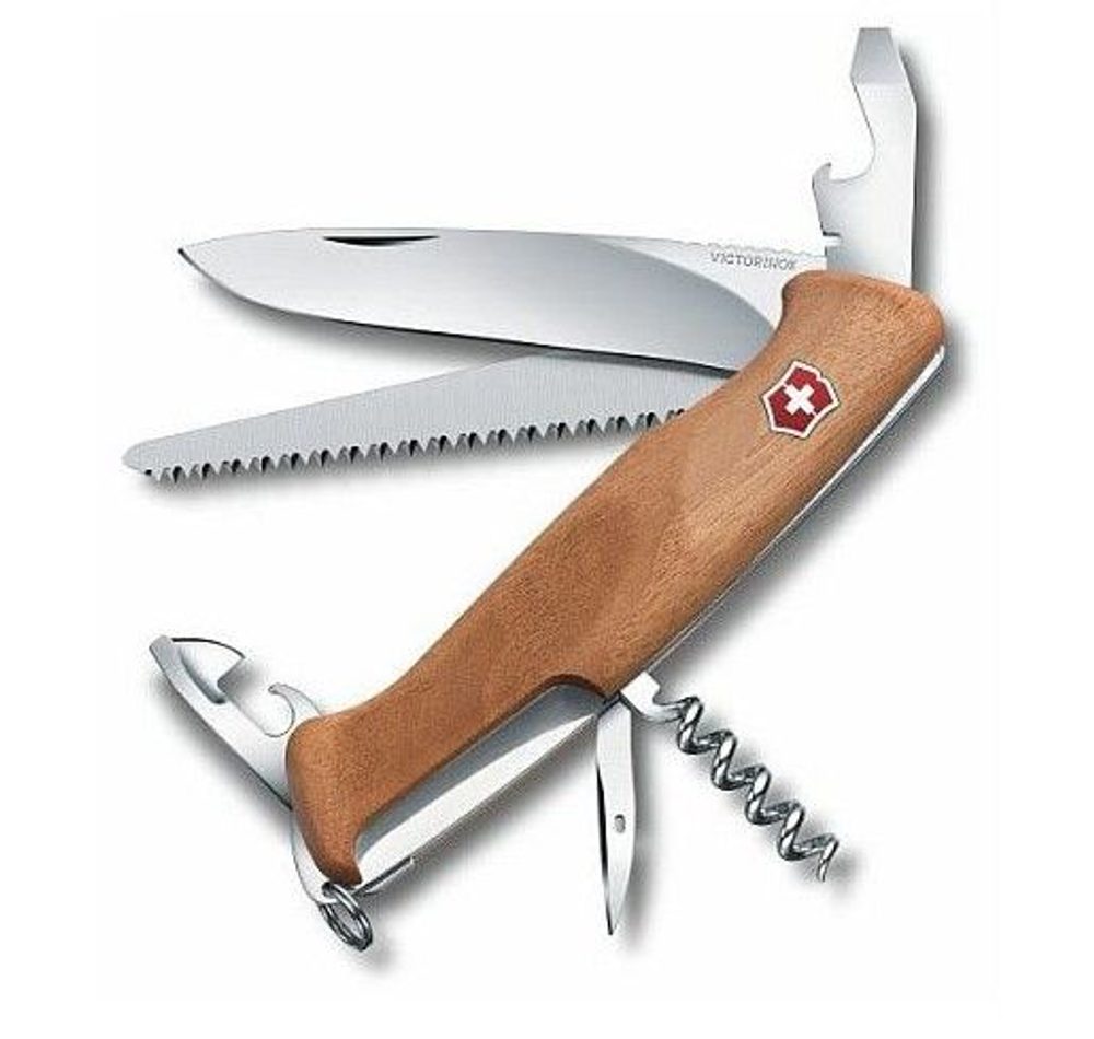 Levně nůž 12-funkcí 130mm RangerWood 55, kapesní Victorinox
