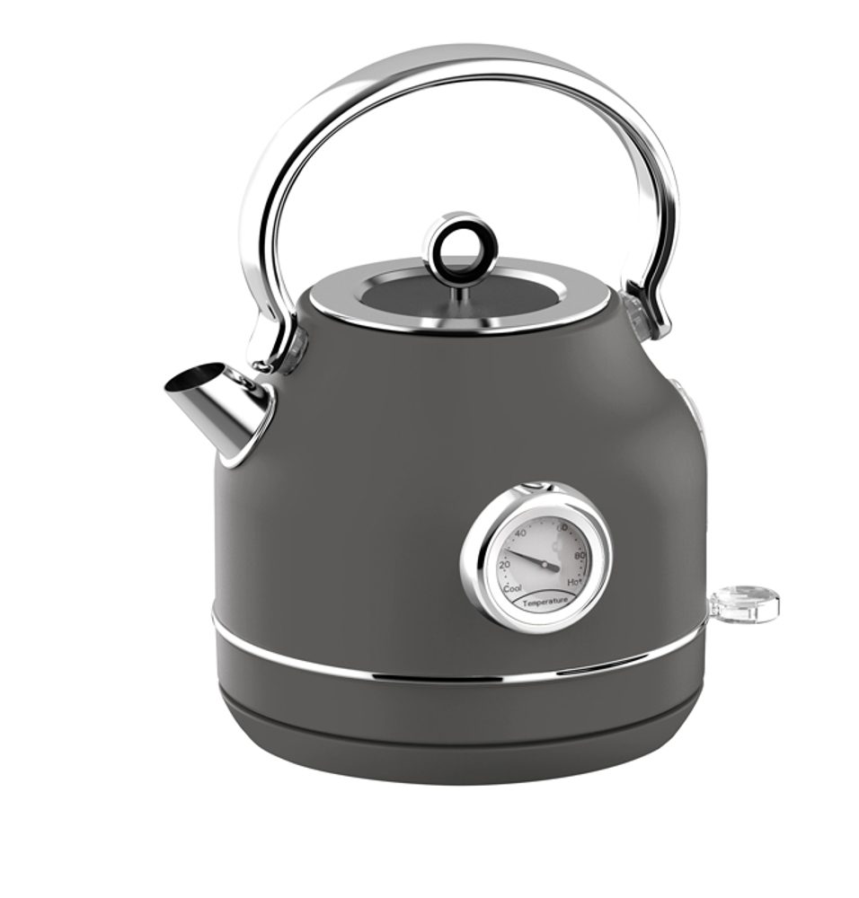 Levně BERLINGERHAUS Rychlovarná konvice s teploměrem 1,7 l Antracit Collection BH-9641