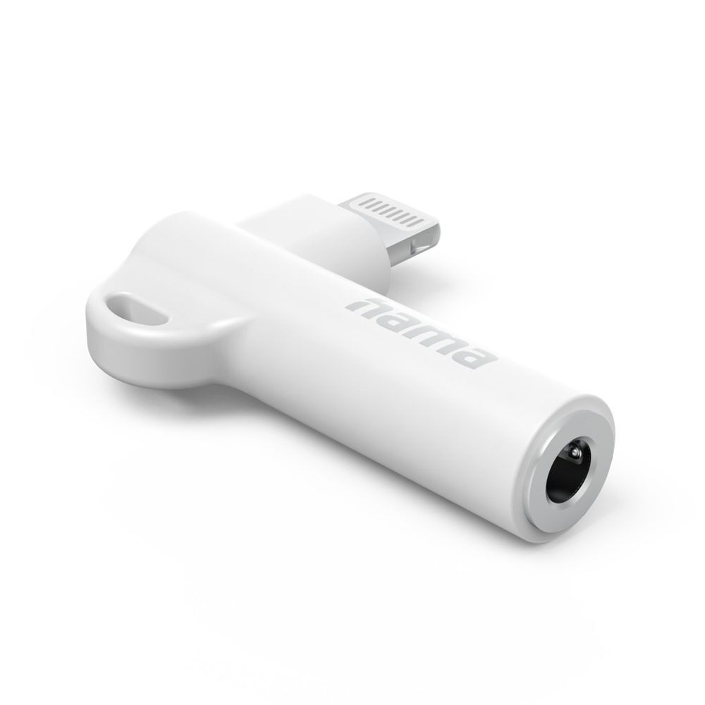 Levně Hama MFi audio adaptér Lightning na jack 3,5 mm pro Apple, aktivní, kompaktní