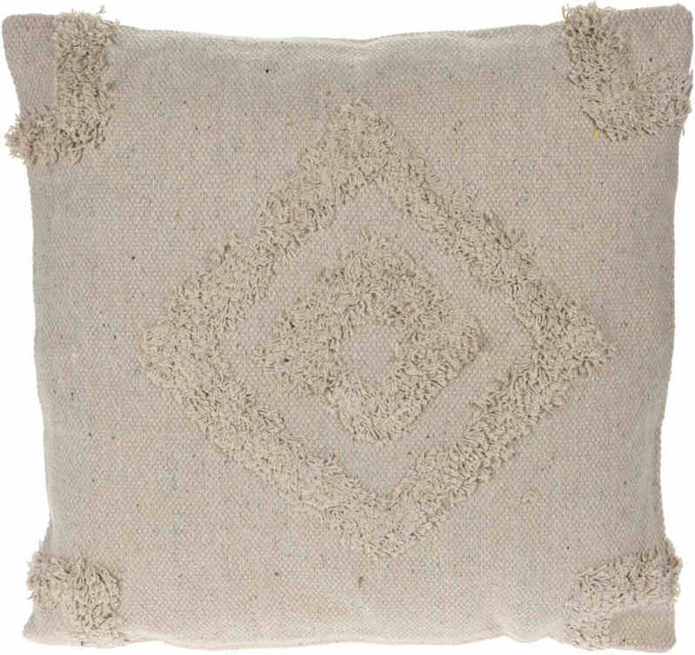 Levně HOMESTYLING Polštář dekorační bavlna 45 x 45 cm béžová KO-A35833000