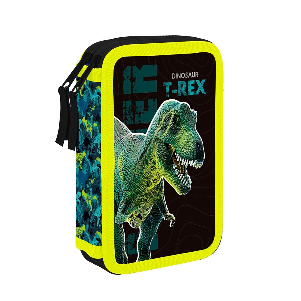 Karton P+P Penál 2 p. prázdný Premium Dinosaurus