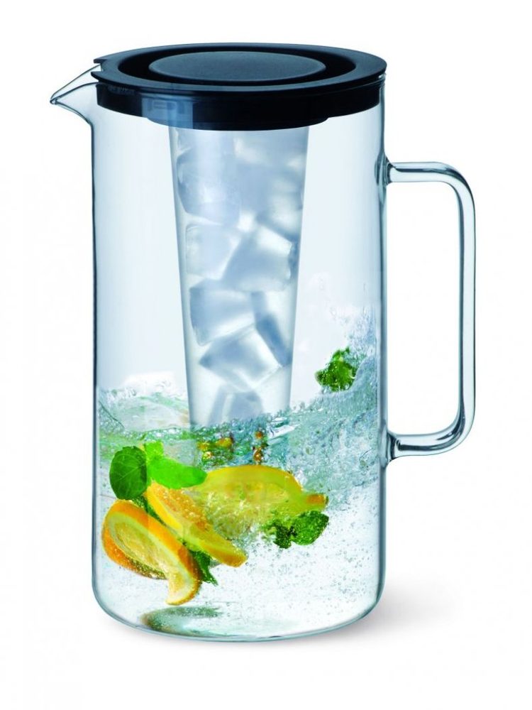 Levně džbán 2,5l s chlad.vložkou sklo SIMAX, MIX barev