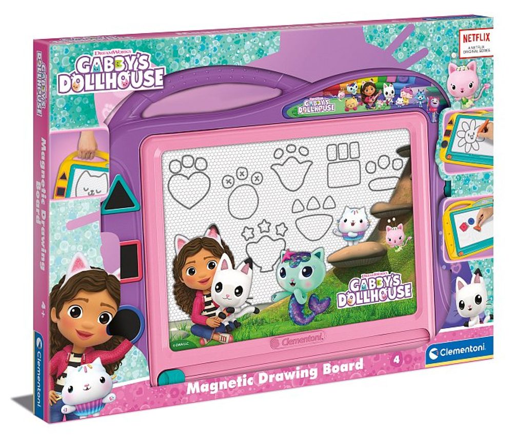 Levně CLEMENTONI GABBY´S DOLLHOUSE Magnetická tabulka