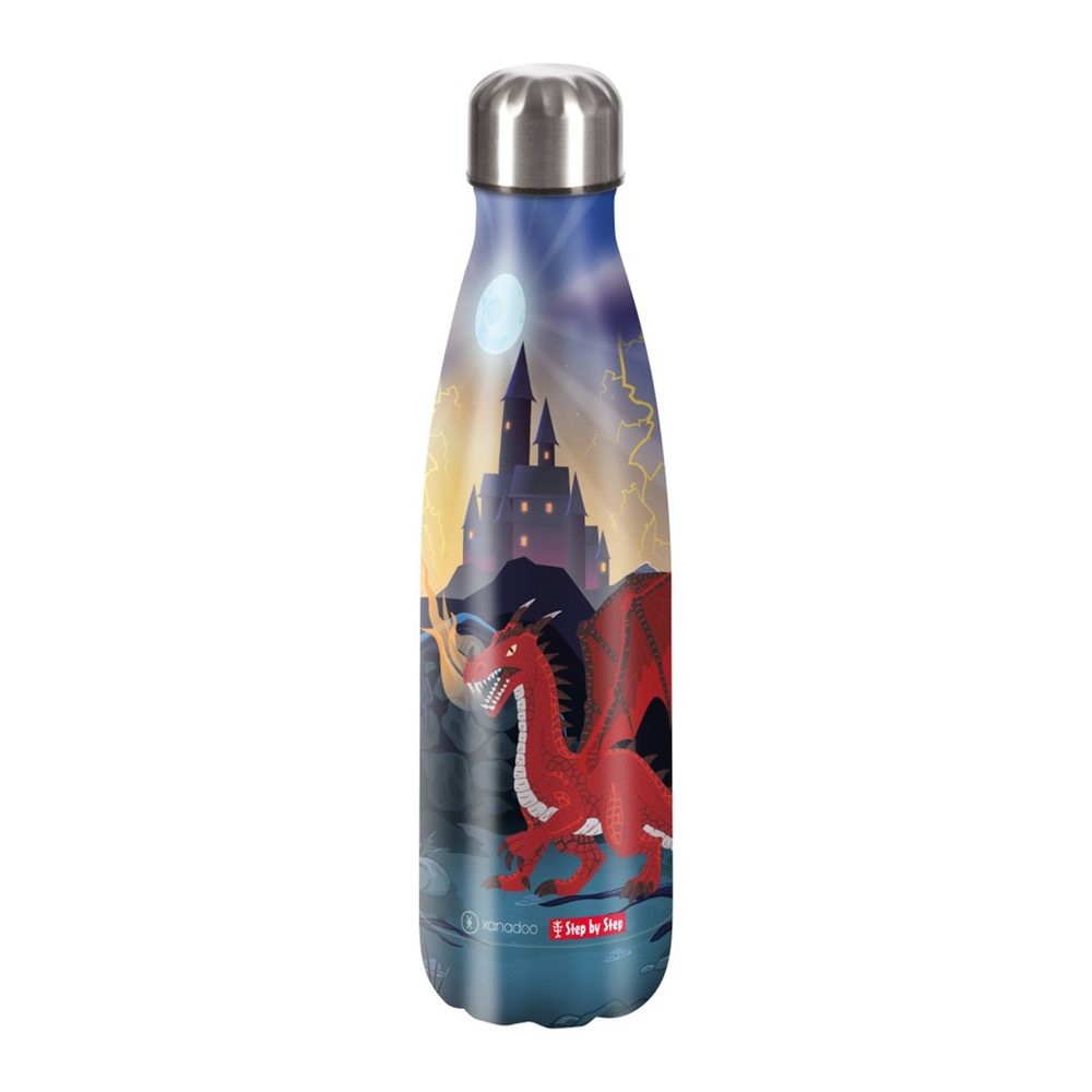 Levně HAMA Izolovaná láhev na pití z nerezové oceli 0,50 l, Drak Drako