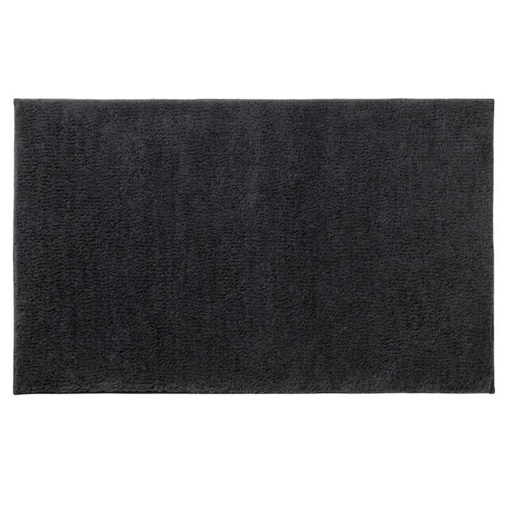 Levně KELA Koupelnová předložka Maja 65x55 cm polyester šedá KL-23546