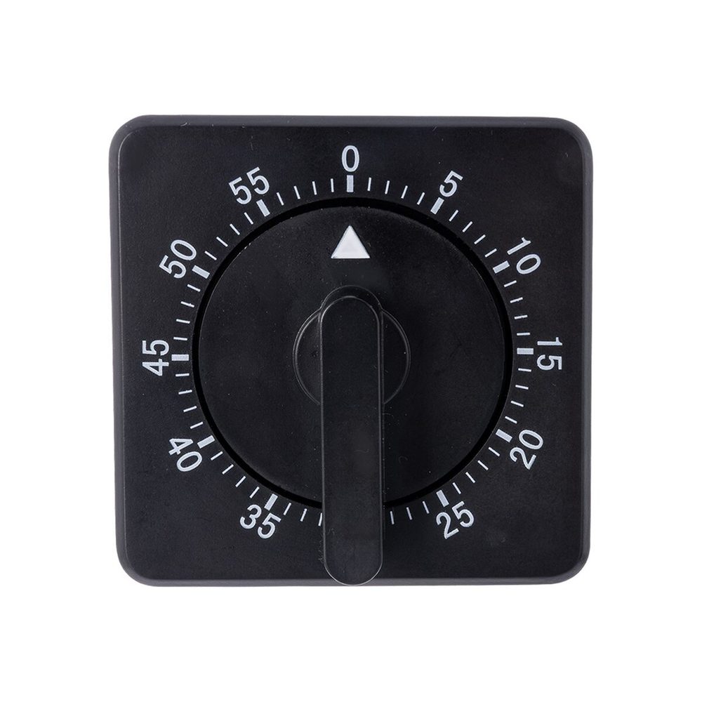 O Minutka kuchyňská UH mechanická černá+magnet