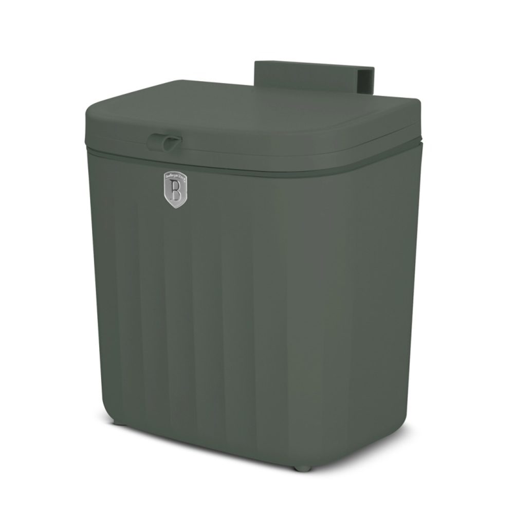Levně BERLINGERHAUS Koš odpadkový závěsný 7 l Matte Green Collection BH-8889