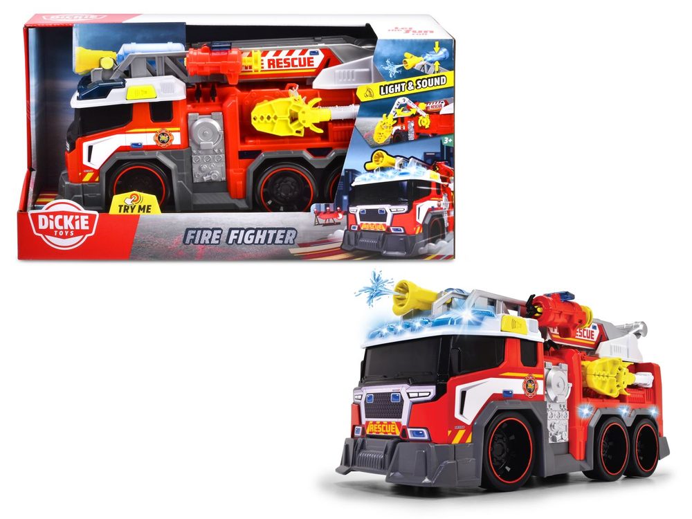 Levně Hasičské auto 37 cm, světlo, zvuk