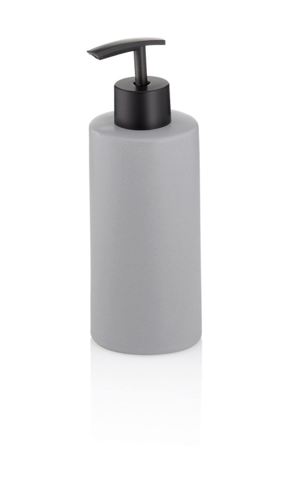 Levně KELA Dávkovač mýdla Matsi keramika světle šedá 300 ml KL-23711
