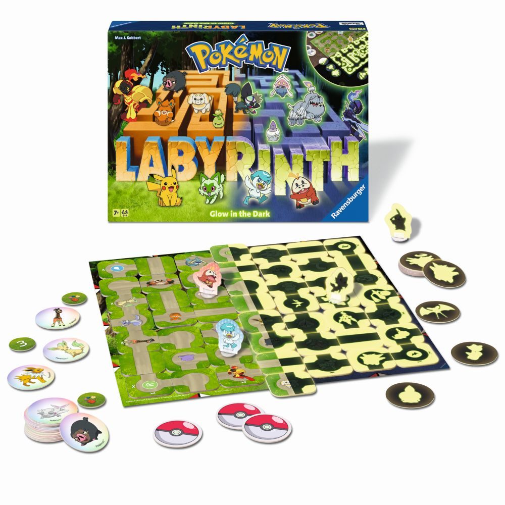 Levně Labyrinth Pokémon Noční edice