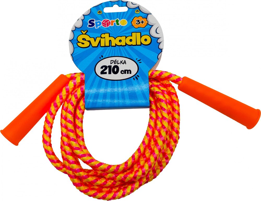 Levně SPORTO Švihadlo 210 cm