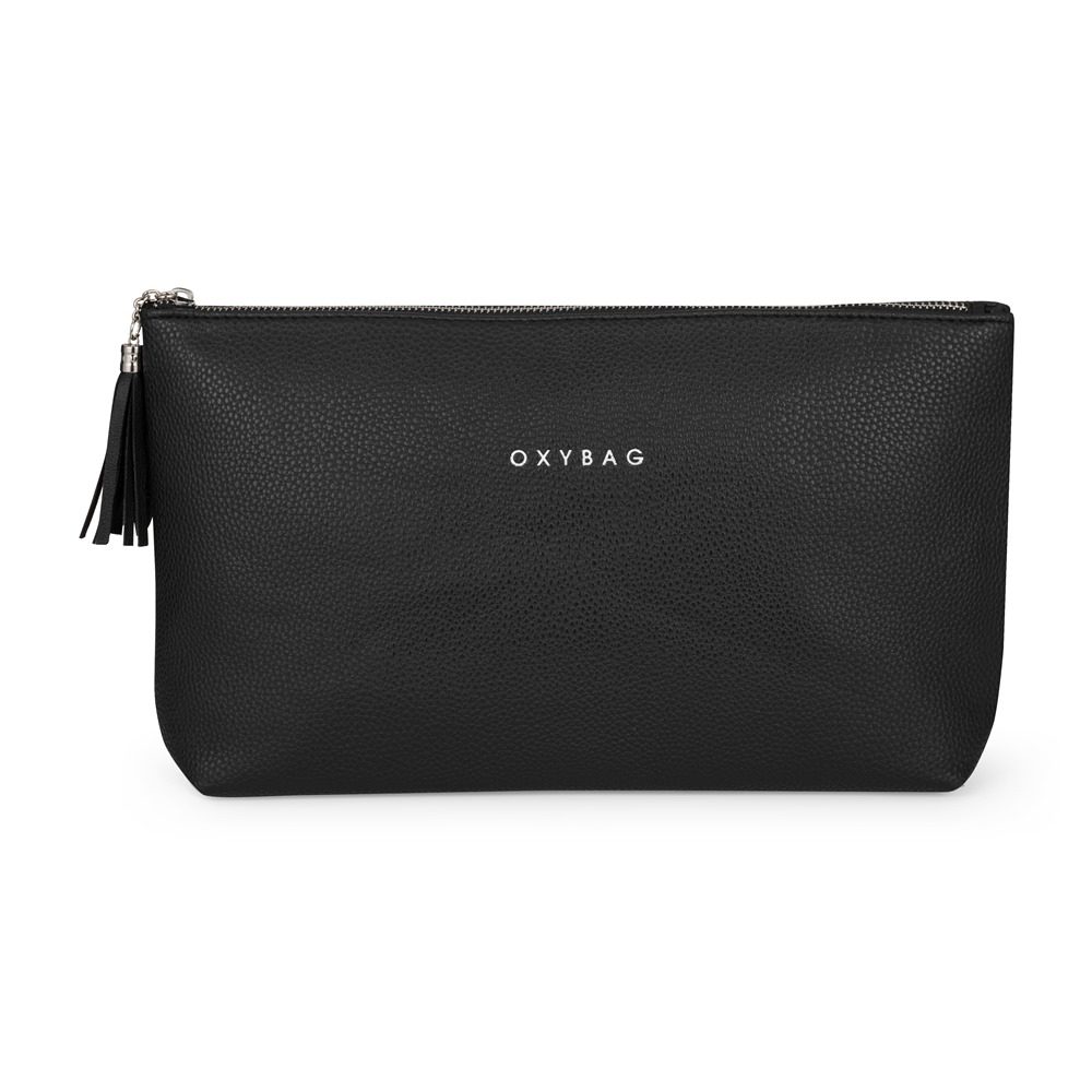 Levně Kosmetická taška ELEGANCE MAXI Leather Black