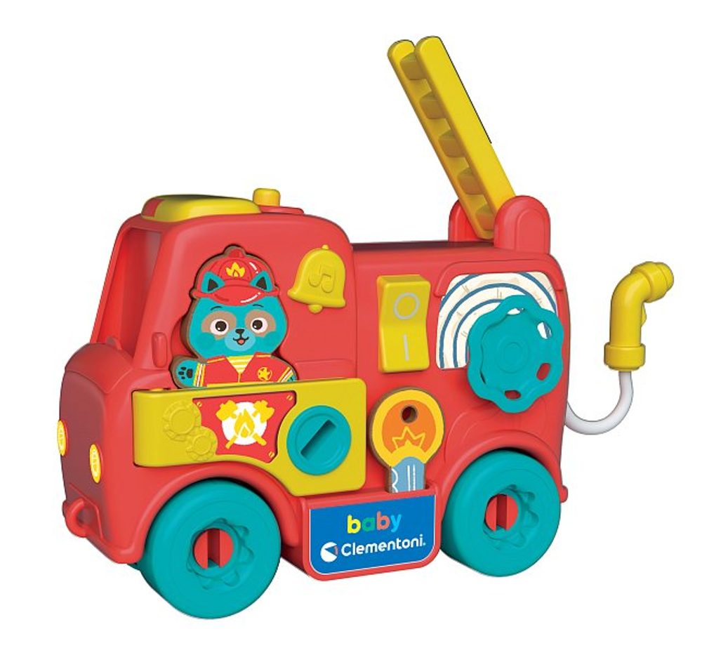 Levně CLEMENTONI Clemmy baby - Montessori Hasičské auto
