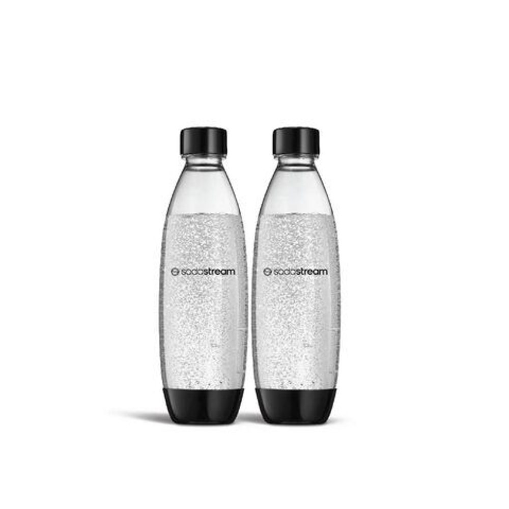 Levně Láhev FUSE 2x1l Black SodaStream- vhodné do myčky